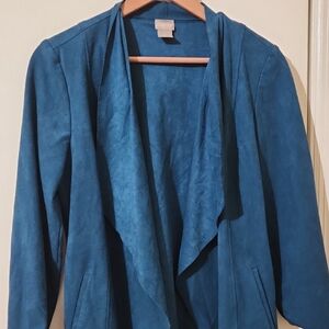 Chicos Deep Blue Women's Blazer